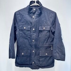 Brooks Brothers Fleece Chore Coat Boys XS Jacket‎ Lined